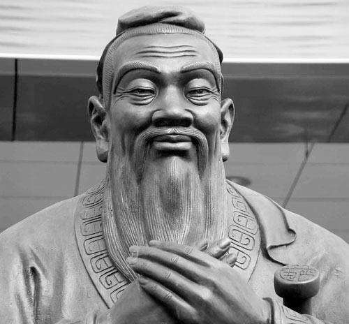 5米孔子雕像-学？鬃拥袼-校园文化孔圣人雕像
